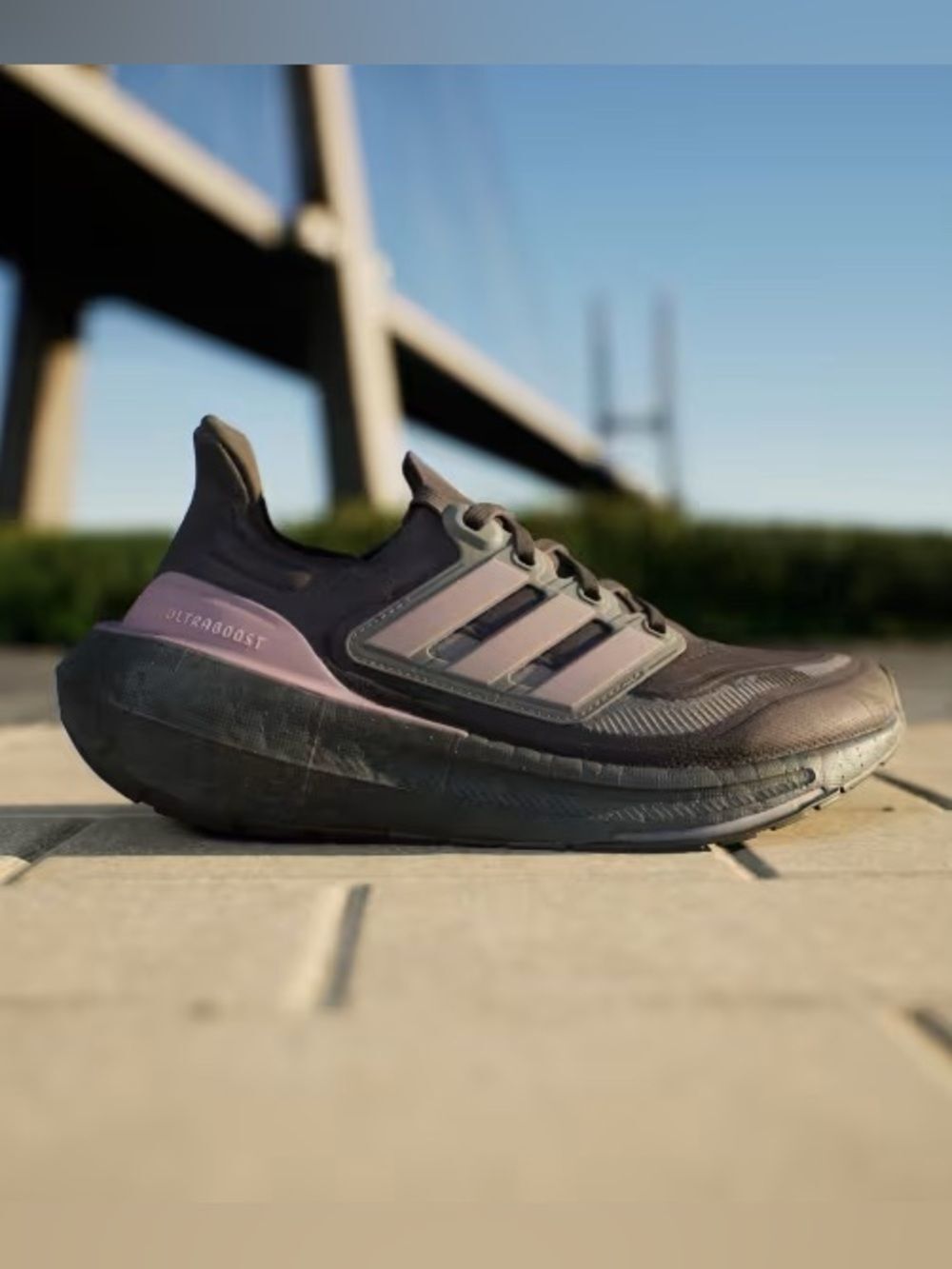 Adidas Women's UltraBoost Light 'Aurora Black Preloved Fig' Shoes  |  Size:  5.5